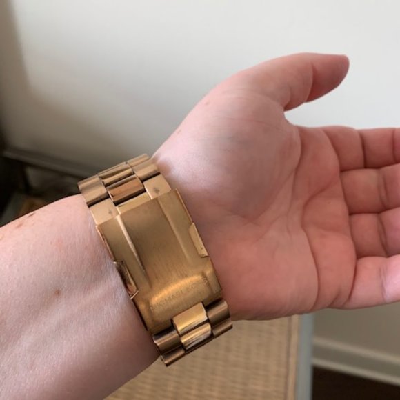 Michael Kors Oversized Rose Gold Watch